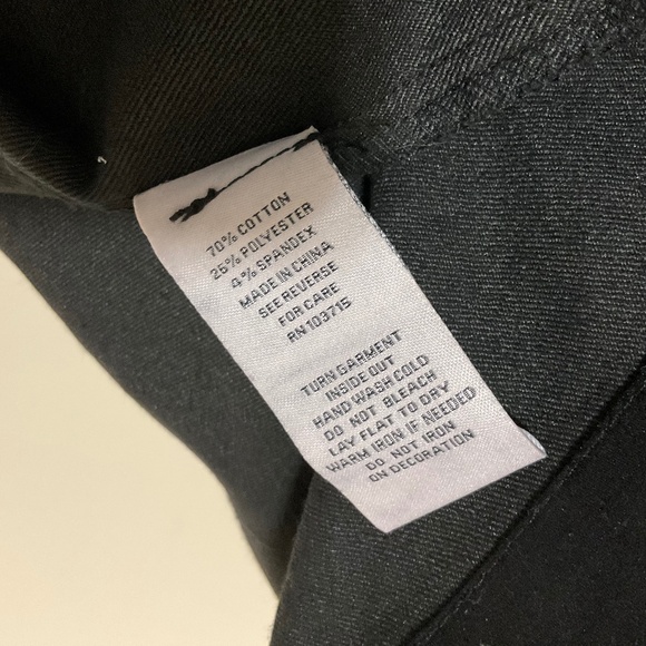 Nanette Lepore Sleeveless Denim Button Down Mini Dress Black Size 10 - Picture 6 of 10